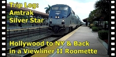 A June 2022 trip on Amtrak's Silver Star from Hollywood to New York and back.
