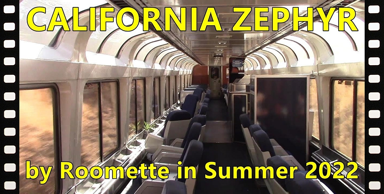 An August 2022 trip on Amtrak's California Zephyr from Chicago to San Francisco.