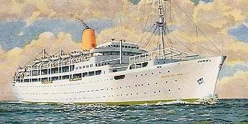 Reina Del Mar of Pacific Steam Navigation Co. built 1956