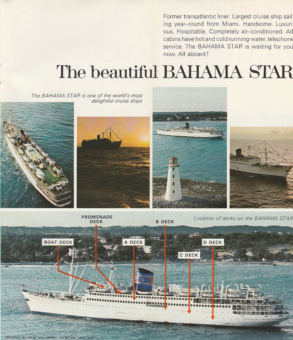 ss Bahama Star Exterior photos: The beautiful Bahama Star