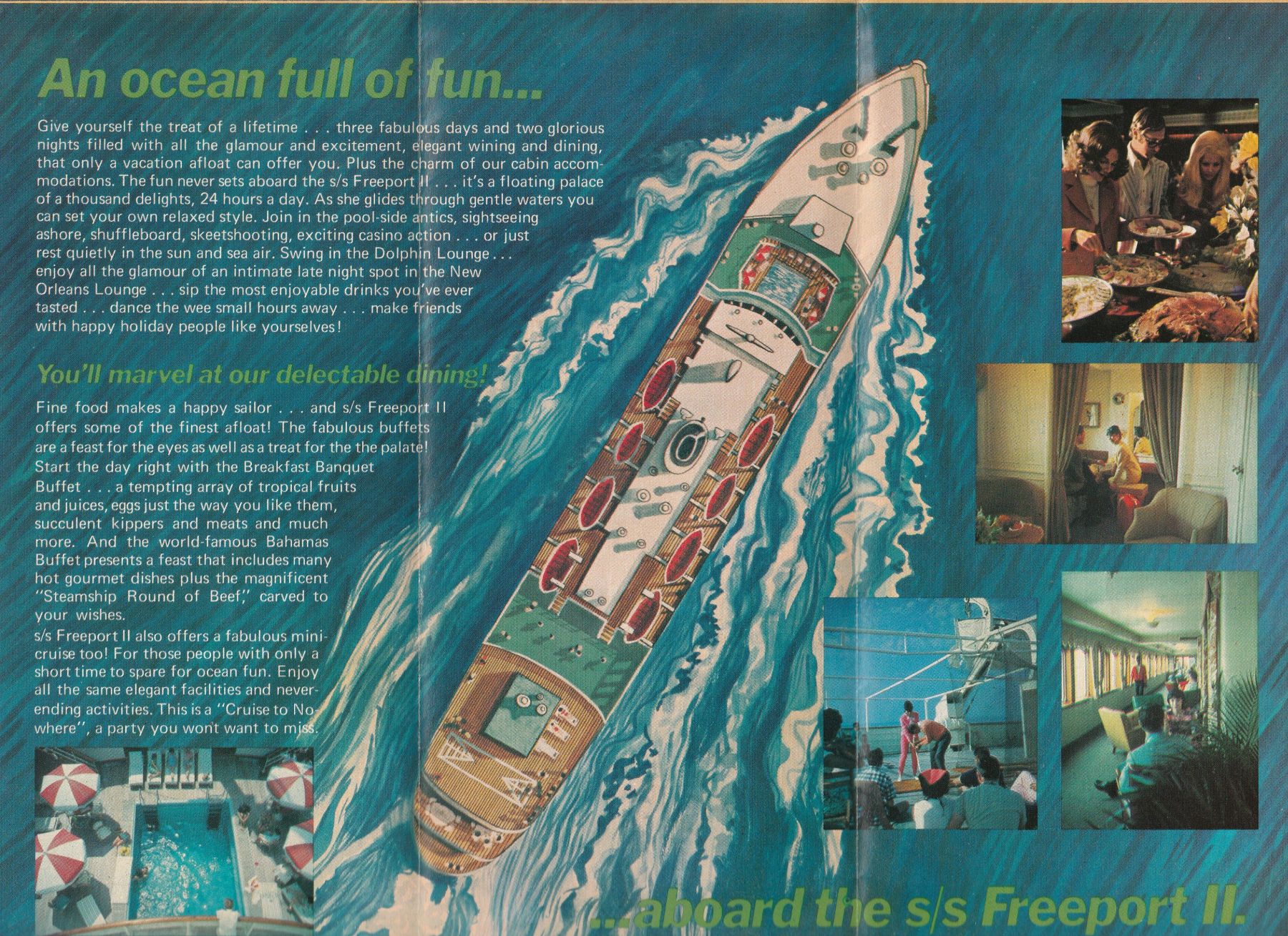 ss Freeport II An ocean full of fun: aboard the ss Freeport II