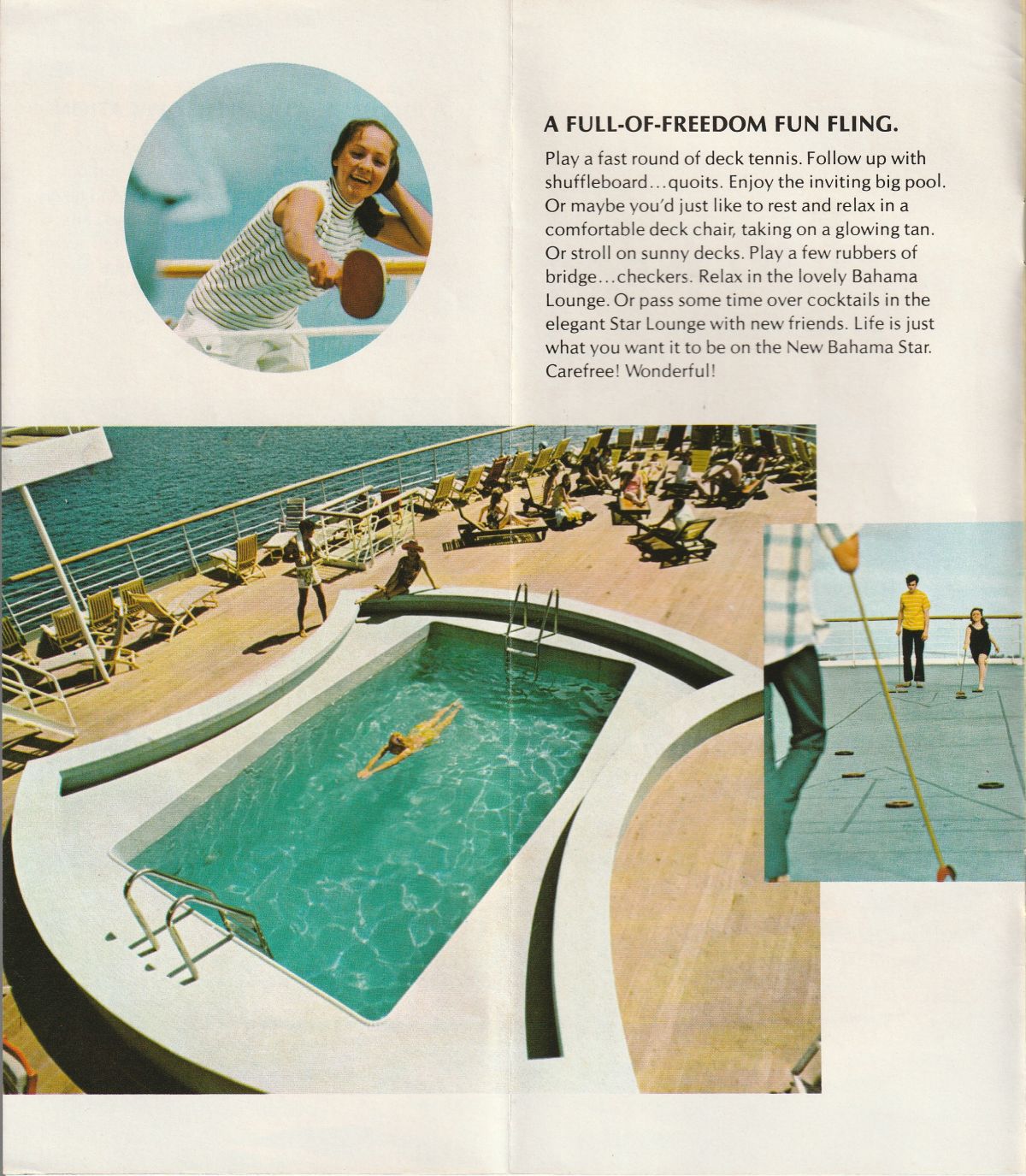 ss New Bahama Star A full-of-freedom fun fling: Life is just what you want it to be on the ss New Bahama Star