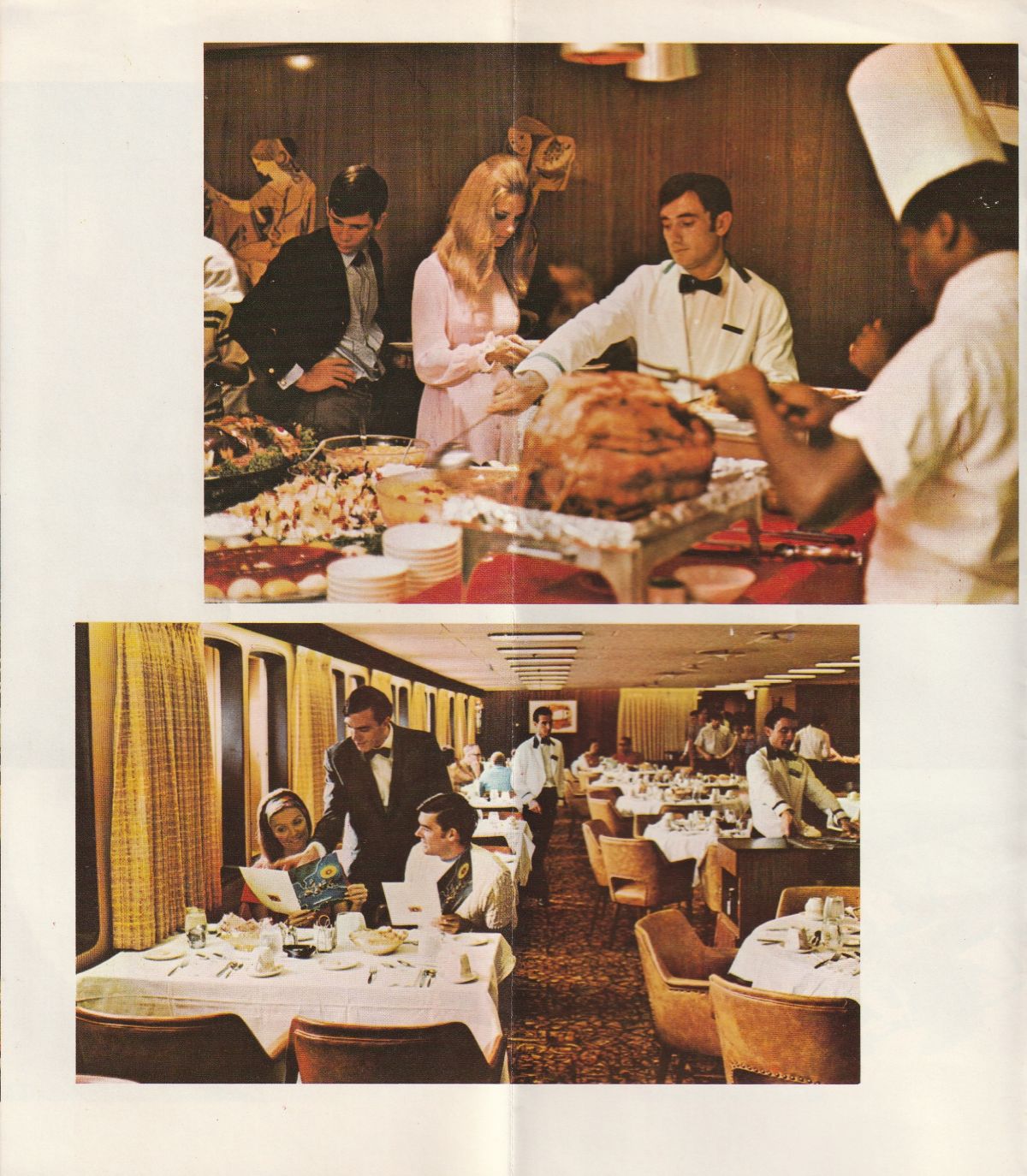 ss New Bahama Star Dining  at midnight buffet and main dining room: The biggest part of all is dining fabulously