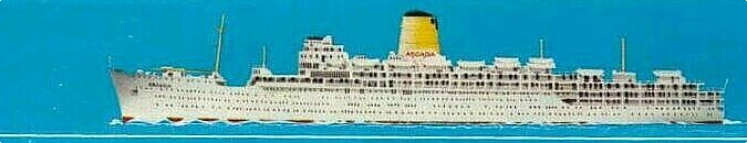ss ARCADIA of P&O-Orient Lines