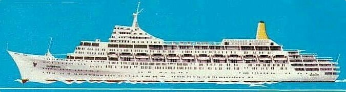 ss CANBERRA of P&O-Orient Lines