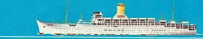ss CHUSAN of P&O-Orient Lines