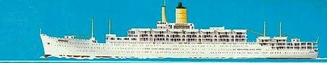ss ORONSAY of P&O-Orient Lines