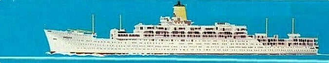 ss ORSOVA of P&O-Orient Lines