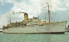 ss Chusan of P&O-Orient Lines